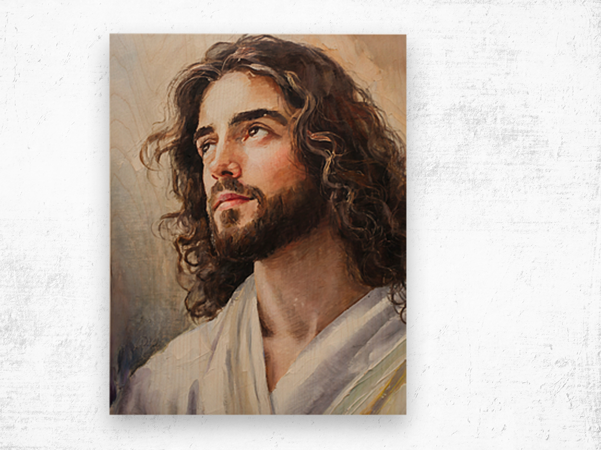 Jesus of Nazareth Wood print